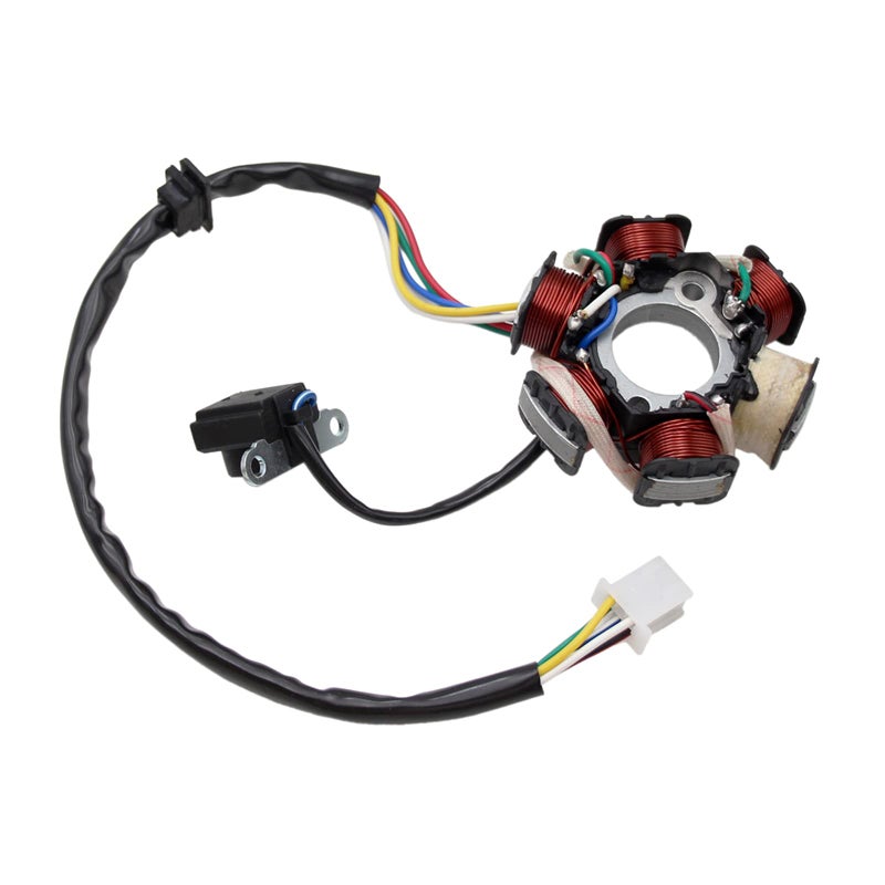 PRO BAT 6 Coil 5 Wire GY6 Stator Magneto 6 Coil Pole for GY6 50cc 125cc 150cc Chinese ATVS Dirt/Pit Blikes Scooter Coolster Roketa Sunl Tank JCL Lance Znen Jonway - Image 5